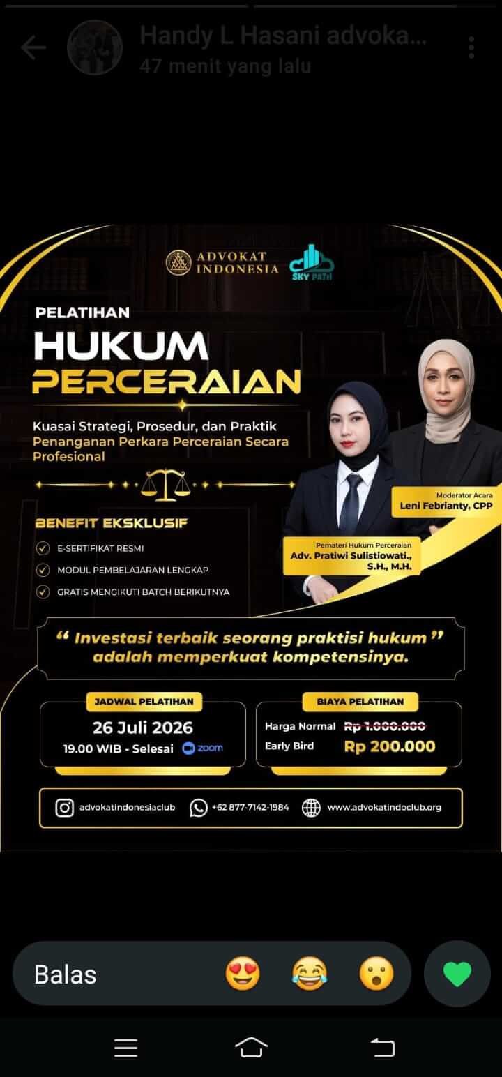 Dokumentasi kantor hukum